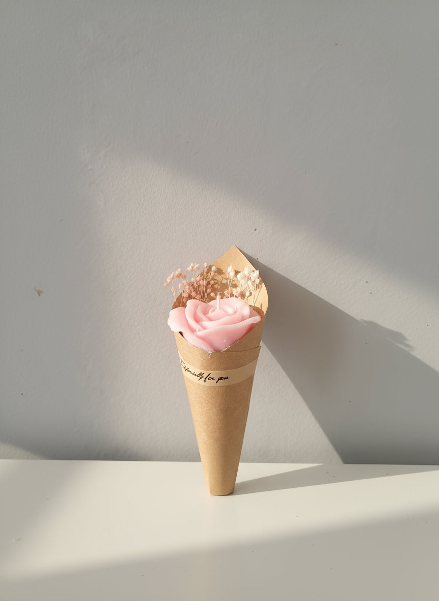 rose fondant parfumé