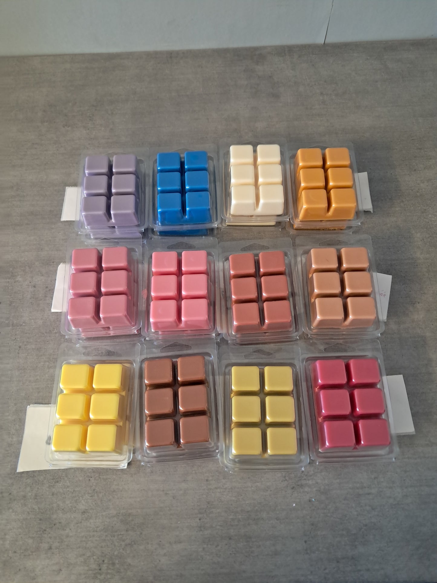 fondant parfumé en clamshell