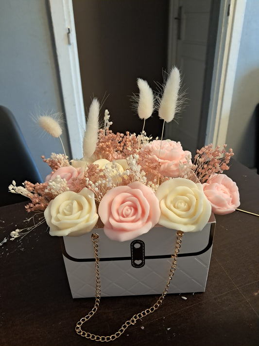 Sac a main fondant parfumé