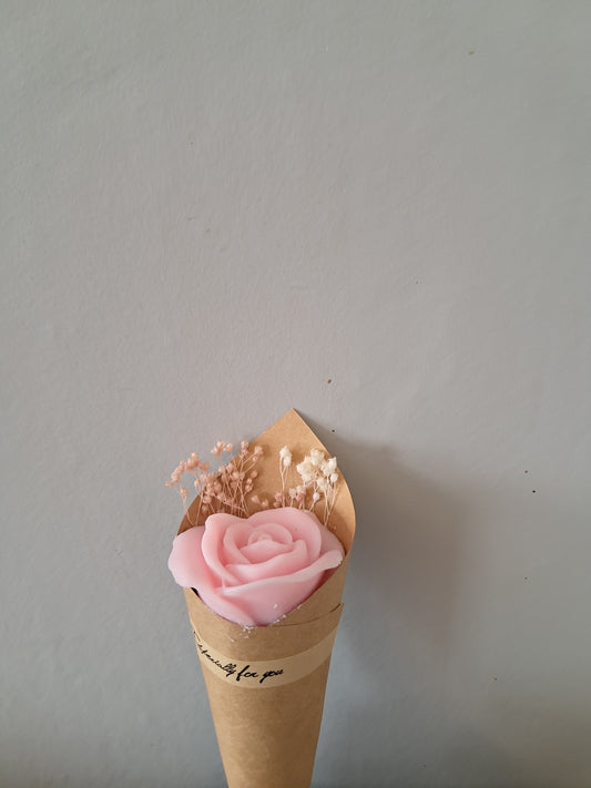 rose fondant parfumé